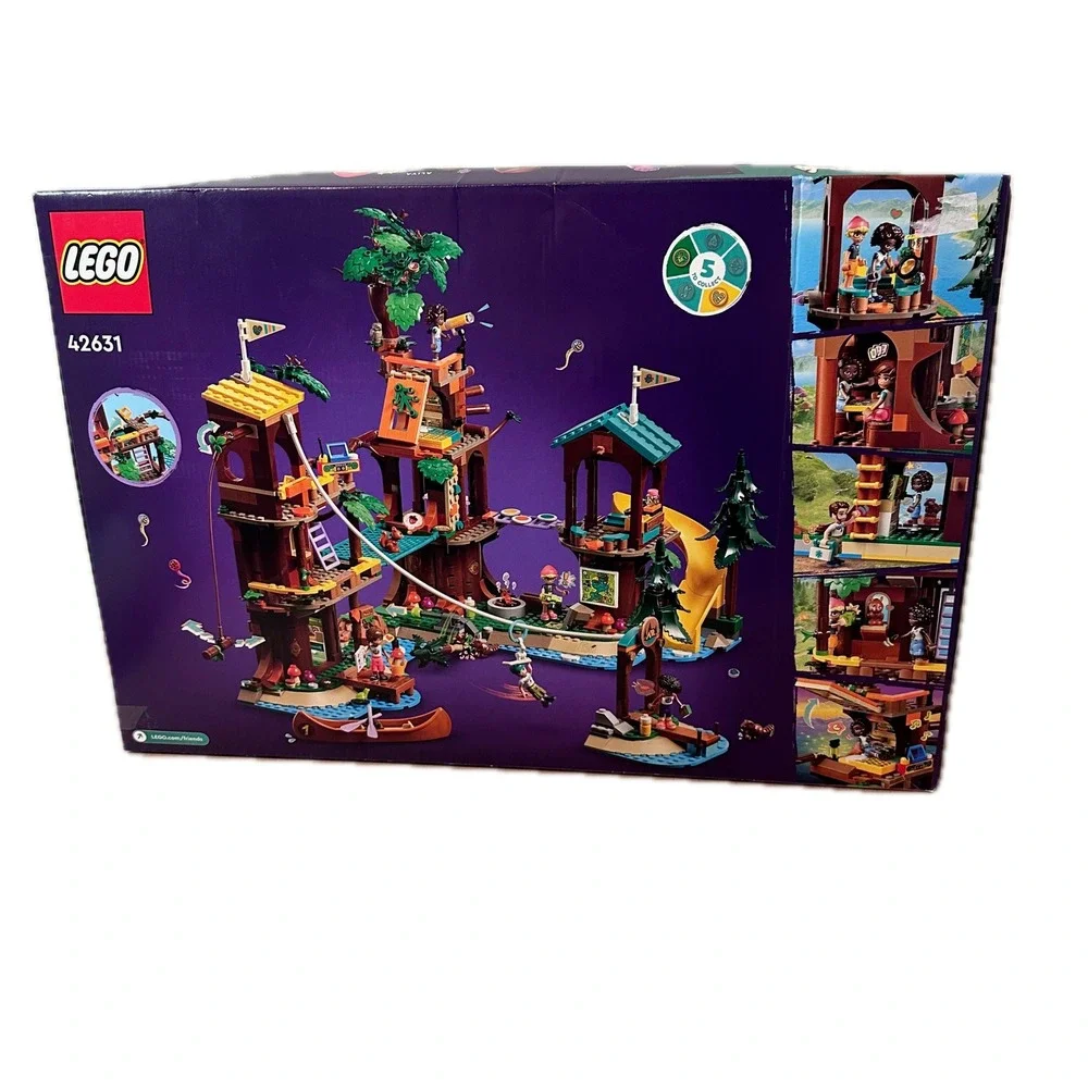 LEGO Friends Adventure Camp Tree House 42631 & Archery Range 42622 Bundle lot